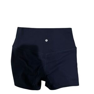 Women's Navy High-Waisted 4” Biker Shorts